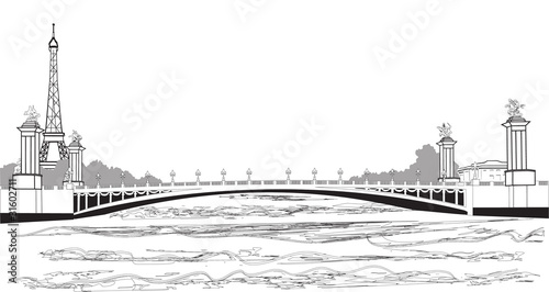Pont Alexander III , Paris