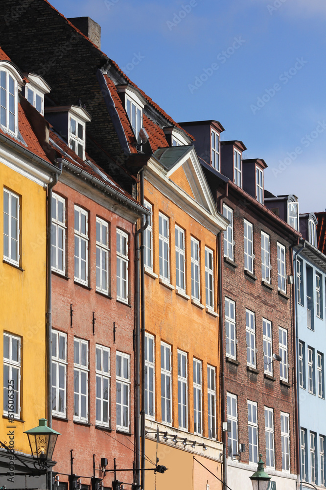 Fototapeta premium Copenhagen - Nyhavn street