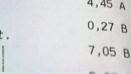 German receipt tracked to the end