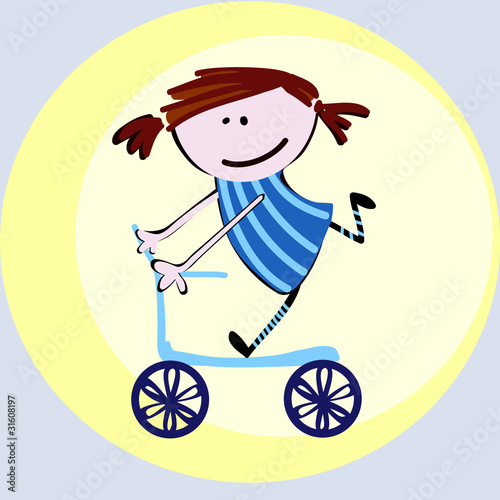 scooter girl