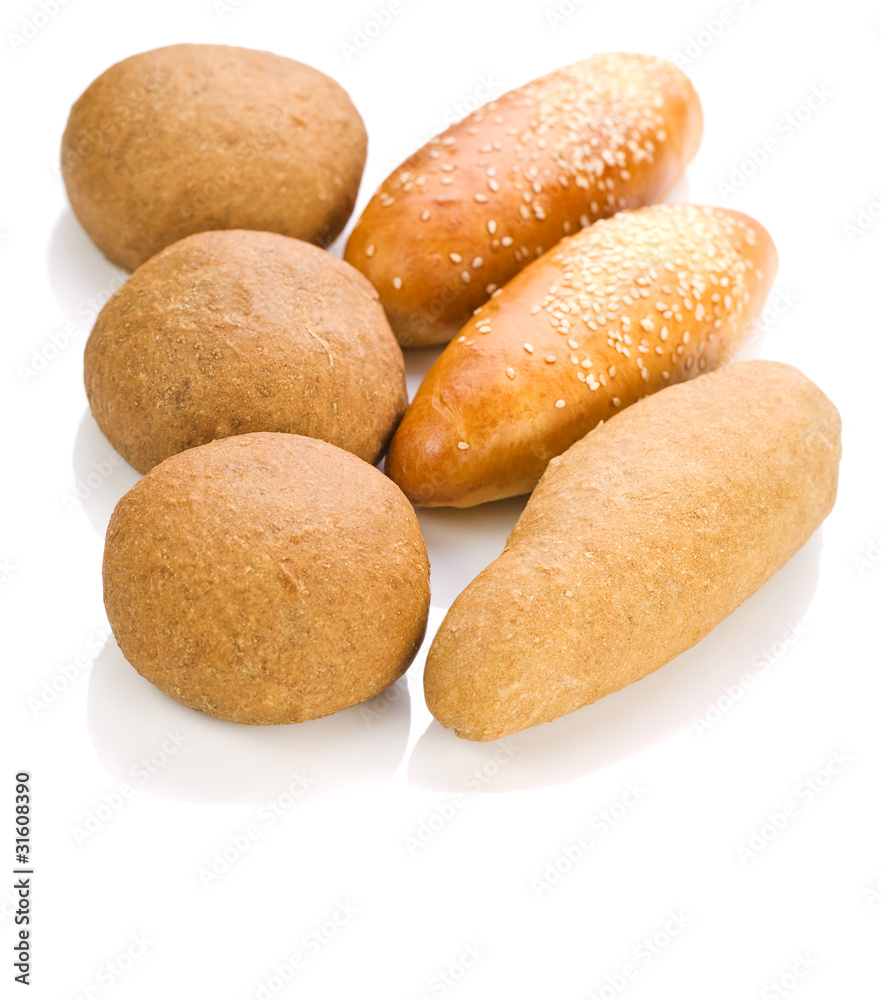 six loafs of bread