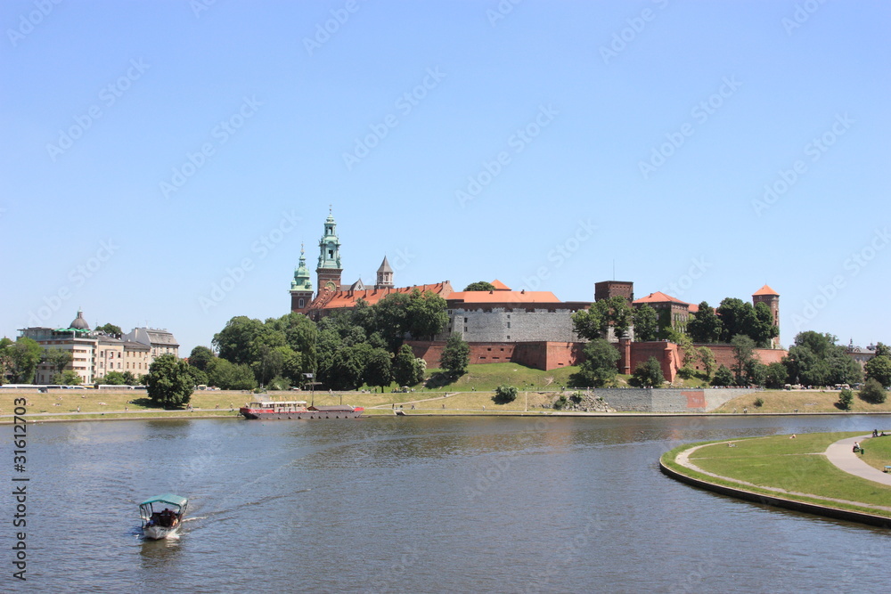 Fototapeta premium Krakow: Wawel Royal Castle, Poland