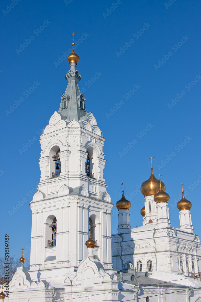 Saint troitsk friary, city Perm,