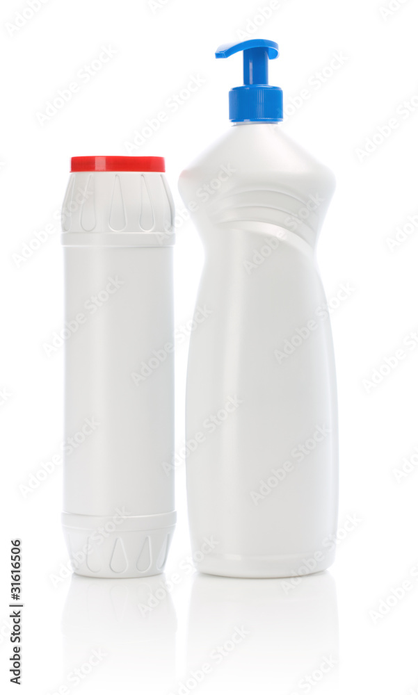 white cleaner bottle white cleaner bottle