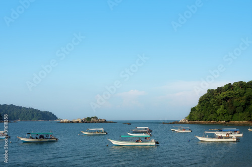 a group of boat © Saidin Jusoh