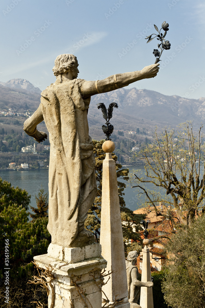 Obraz premium Giardini di Palazzo Borromeo, Isola Bella Lago Maggiore