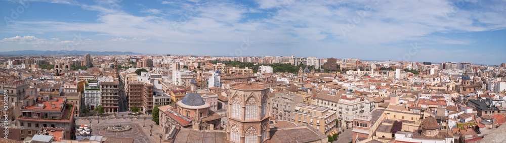 Panoramic view of Valencia