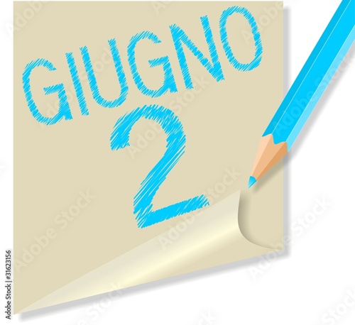 Post it 2 Giugno, festa della Repubblica