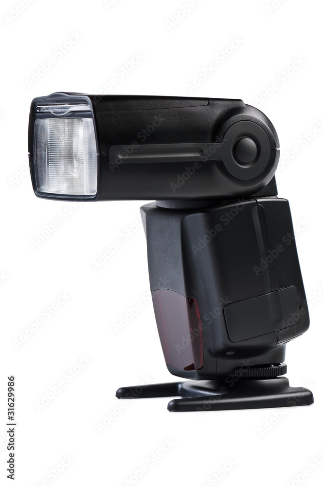 Flash for camera isolated on white. Flash for camera isolated on white.