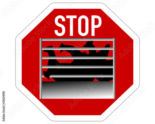 Stopp Käfighaltung Huhn