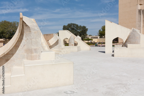 Obserwatorium Jantar Mantar, Jaipur, Indie photo