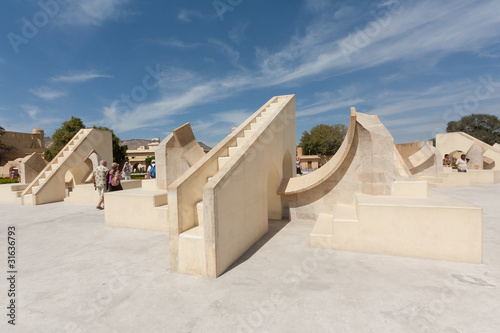 Obserwatorium Jantar Mantar, Jaipur, Indie