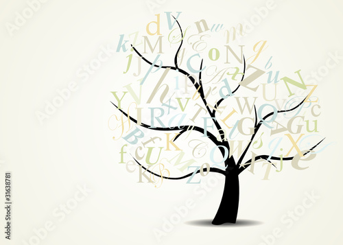 FONDO DE LETRAS