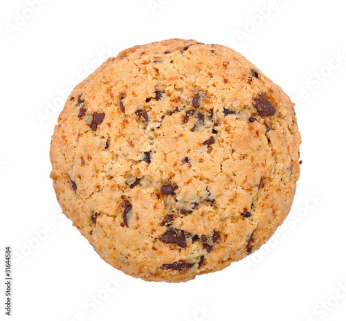 Cookie with chocolate