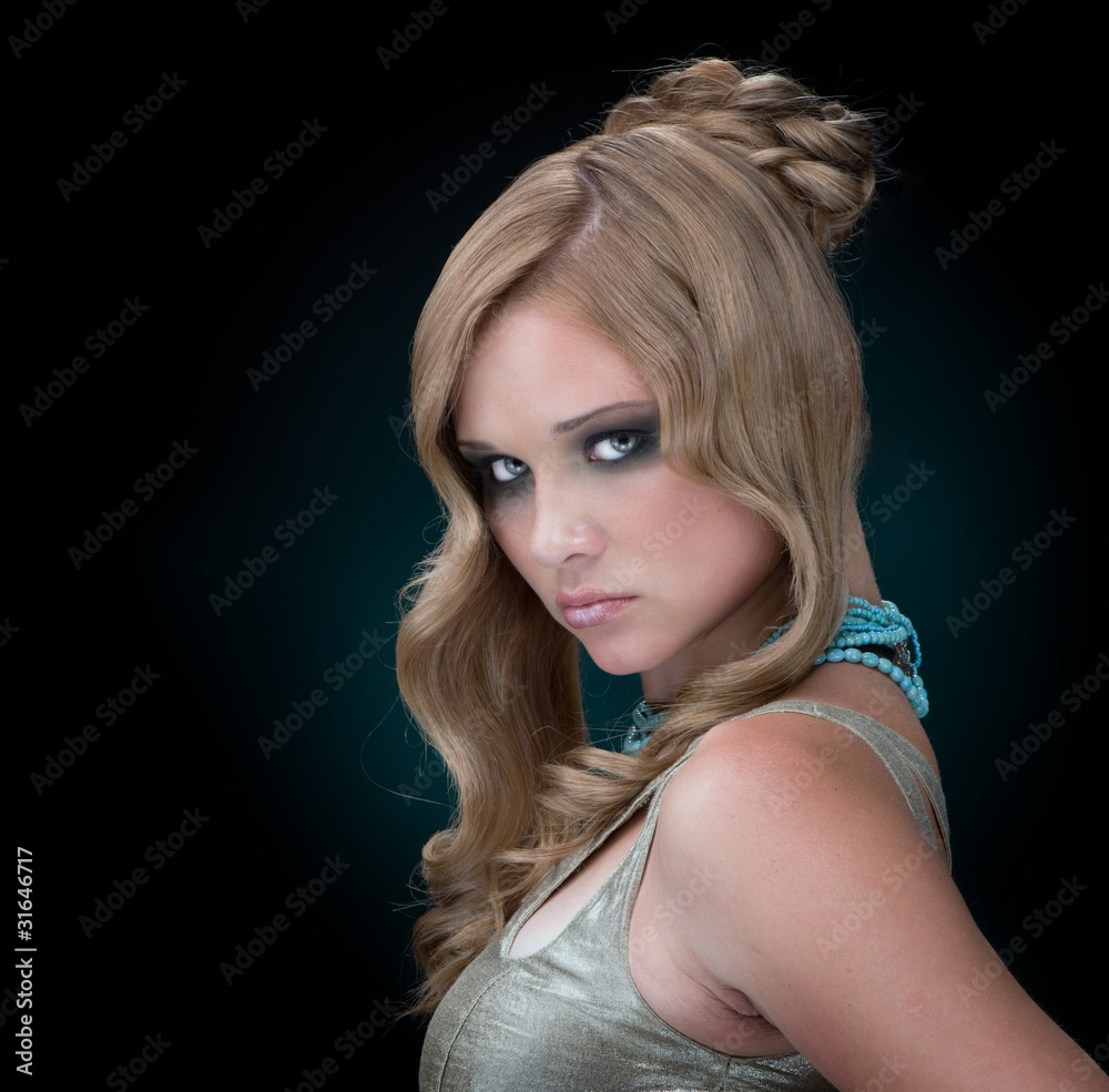 Naklejka premium Glamour dolly