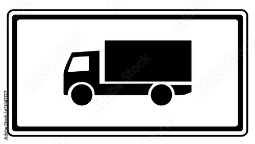 Zusatzzeichen LKW Führerscheinklasse C1