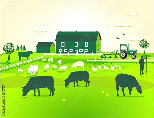 grüne Farm