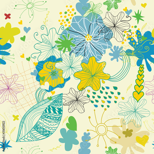 flover spring lovely pattern1