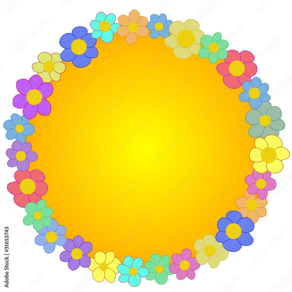 Flower frame