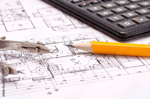 engineering and architecture drawings