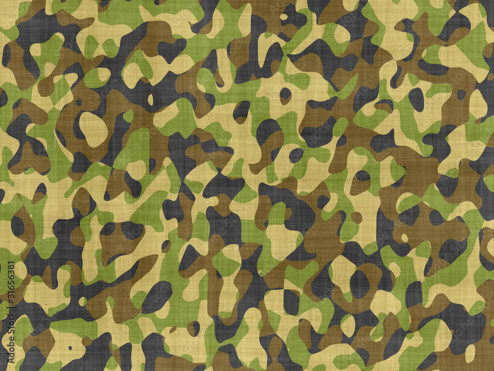 Fototapeta premium Camouflage fabric