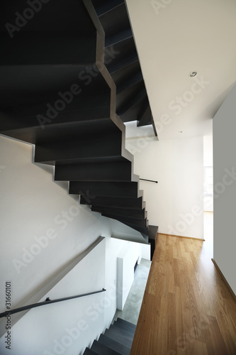 beautiful modern staircase