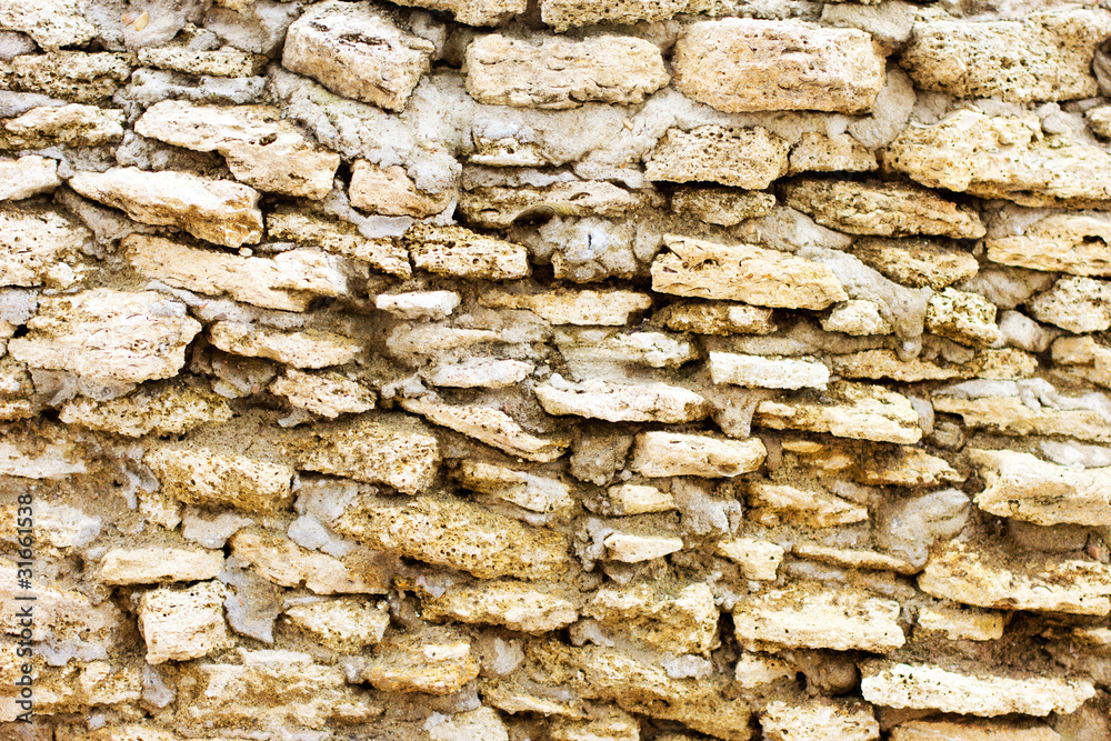 Obraz premium Stone wall background