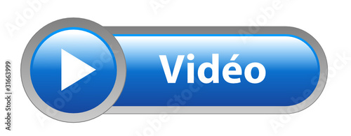 Bouton Web VIDEO (lire play regarder clip vidéo en direct média)
