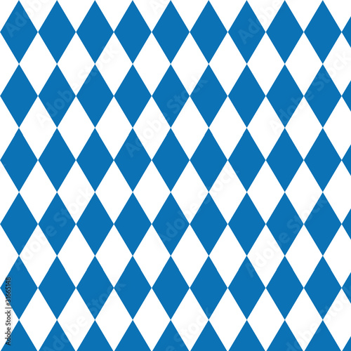 Bayrisches Rautenmuster