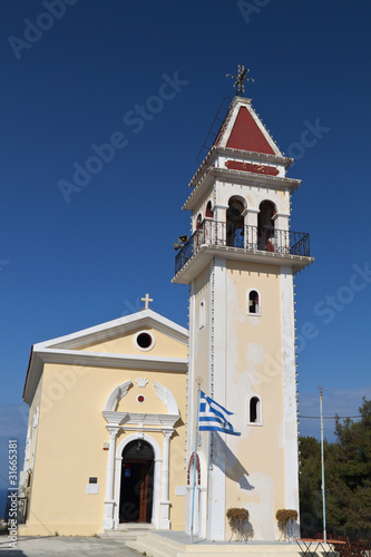 Church at Bochali area of Zakynthos island in Greece