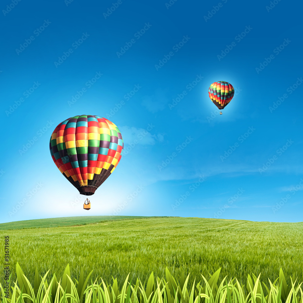 Fototapeta premium Air balloon