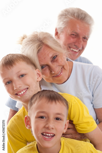 grandparents with grandsons