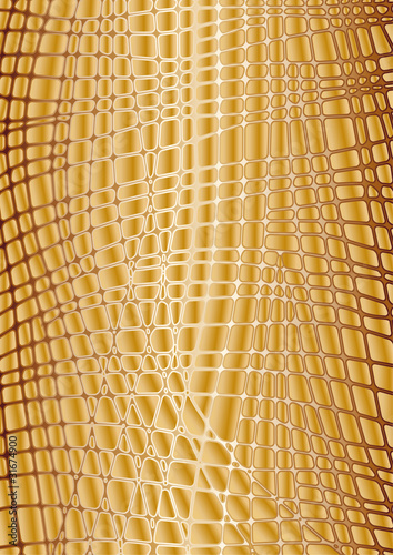 Vector textures gold reptile skin
