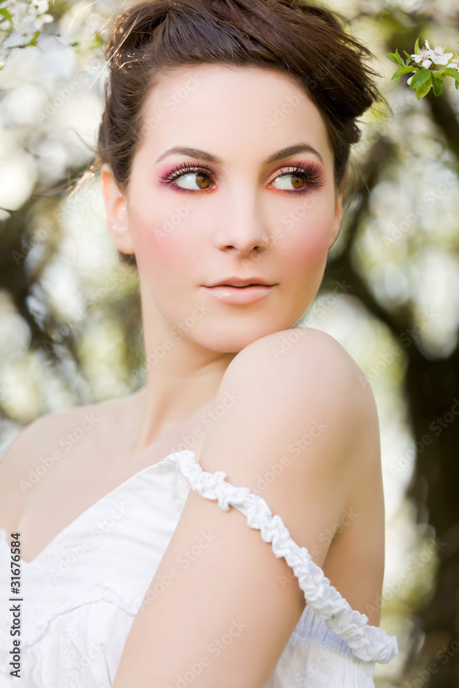 spring portrait spring portrait