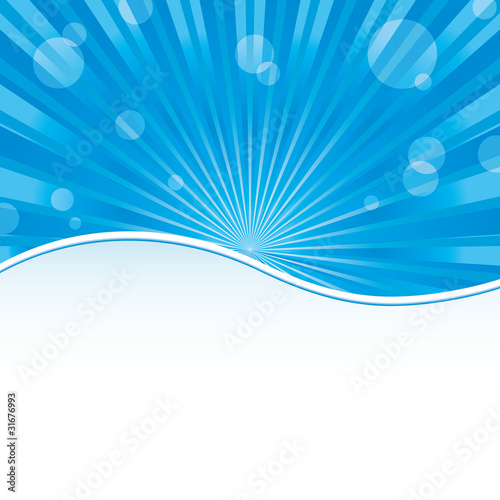 Abstract background. Blue set. Place for text.  Vector