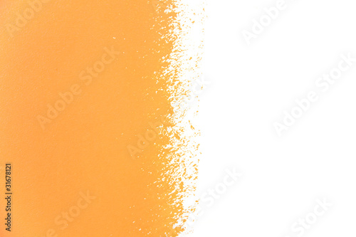 painted wall s background   orange   real texture   isolated on