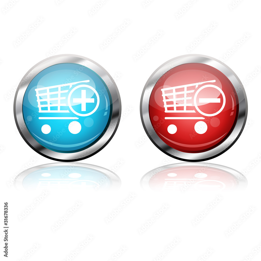 Boton futurista añadir quitar carro compra Boton futurista añadir quitar carro compra