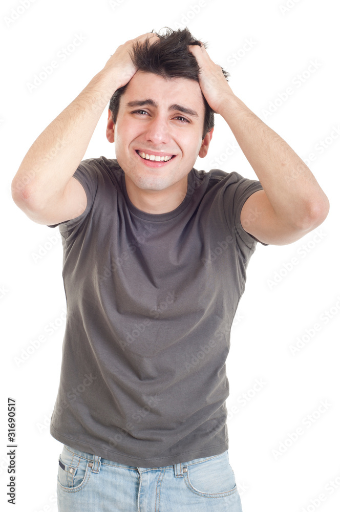 Depressed man Depressed man