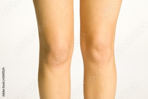 Young Woman's Knees