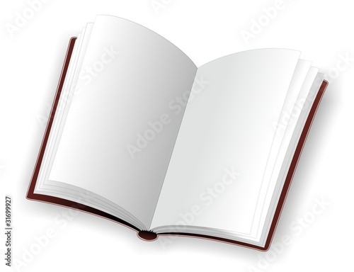 Libro Aperto-Open Book-Vector