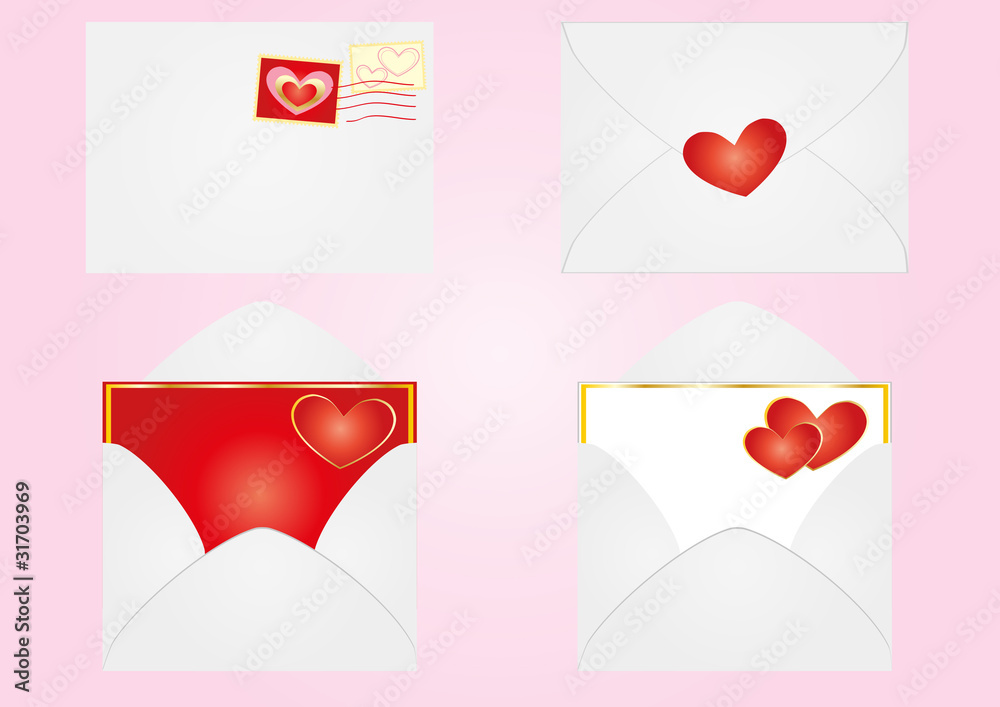 Valentine envelopes Valentine envelopes