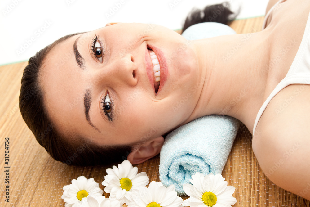 female in spa salon, female in spa salon,