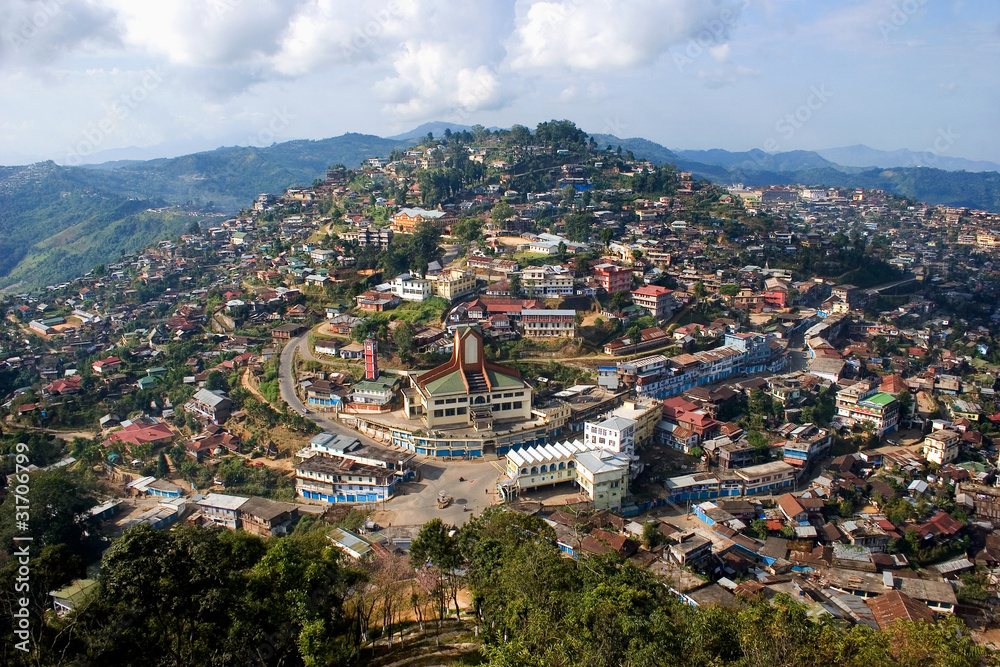 Village Kohima, state of Nagaland, India