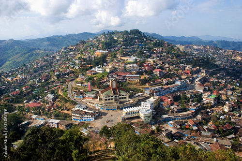 Village Kohima, state of Nagaland, India photo