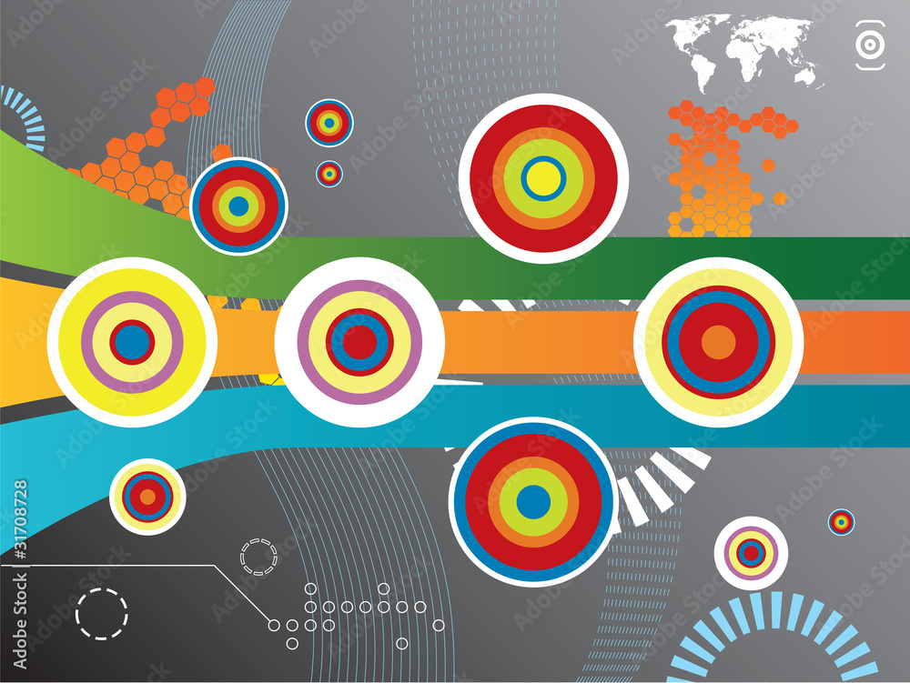 Obraz premium technology background vector