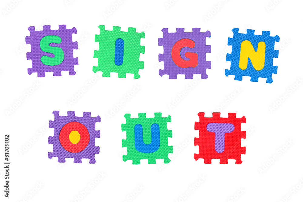 Sign Out Sign Out