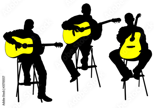 Acoustic guitarist