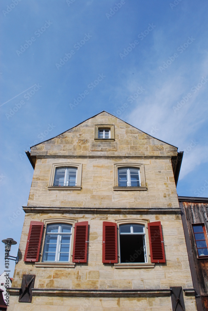 Obraz premium Hausfassade