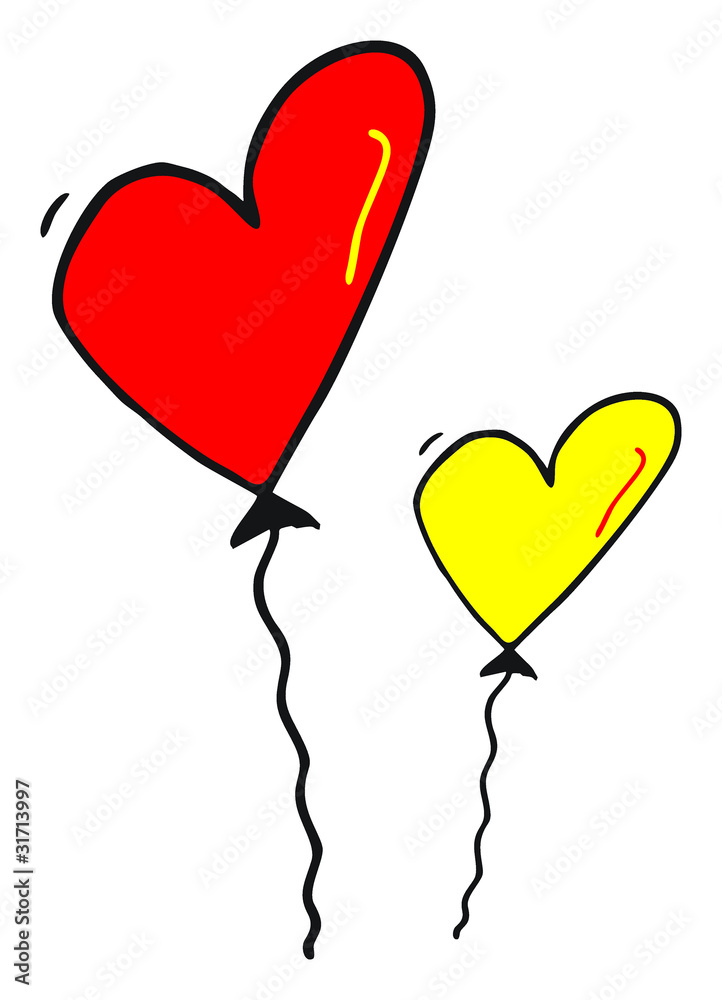 Luftballons Vektor