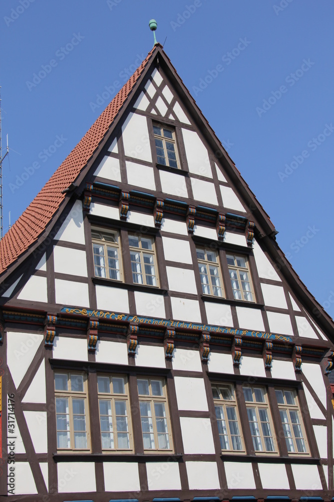 Fachwerkhaus in der Stadt Heilbad Heiligenstadt Fachwerkhaus in der Stadt Heilbad Heiligenstadt